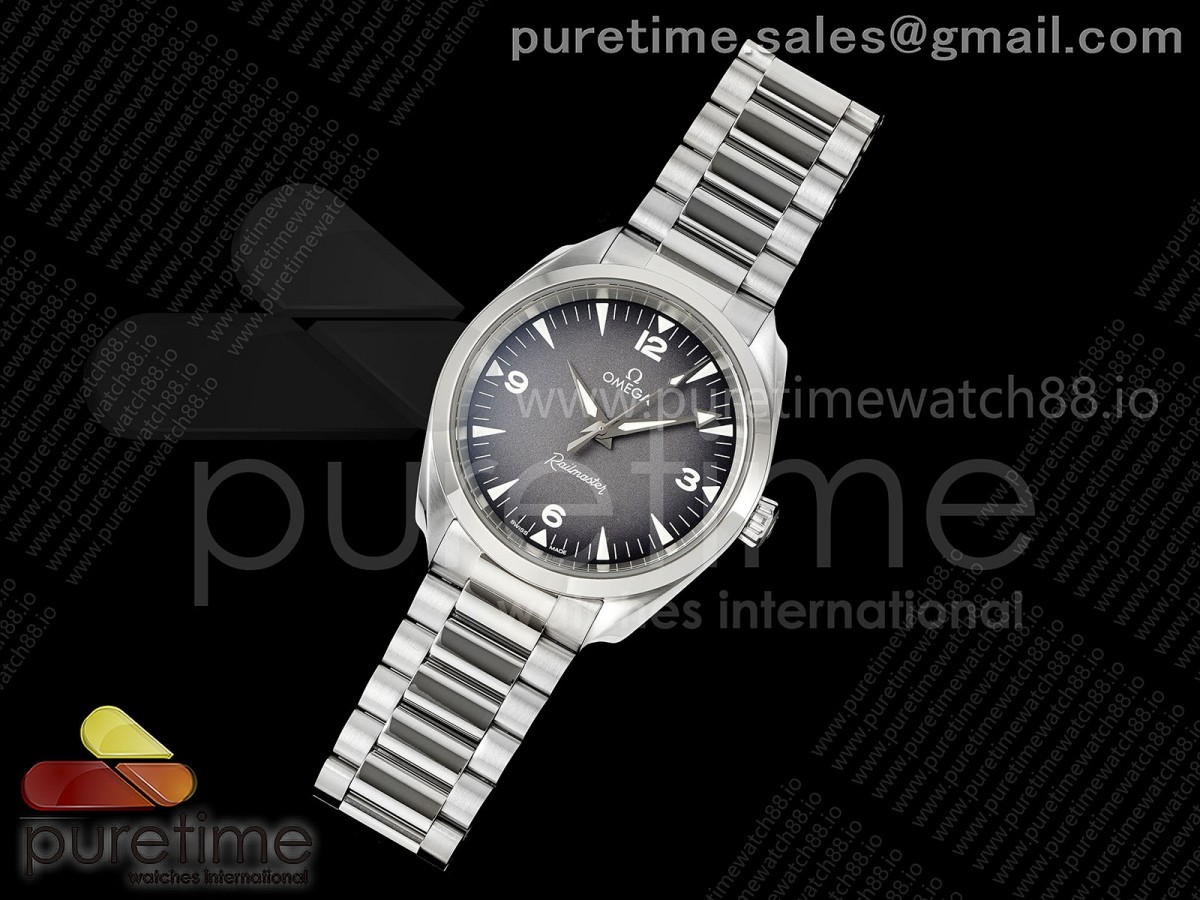 Heritage Railmaster VSF 1:1 Best Edition Gray Dial on SS Bracelet VS8806 Super Clone